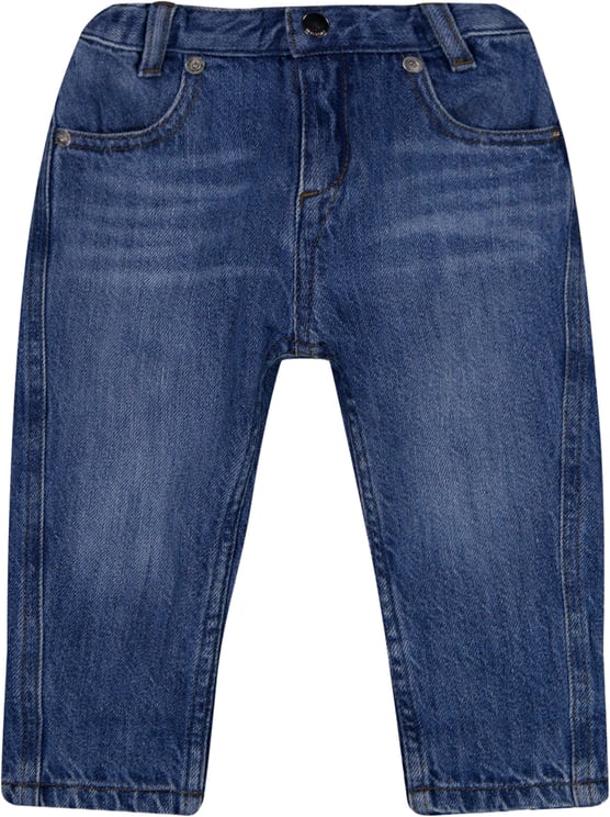 Givenchy Givenchy Baby Jongens Jeans In Blauw