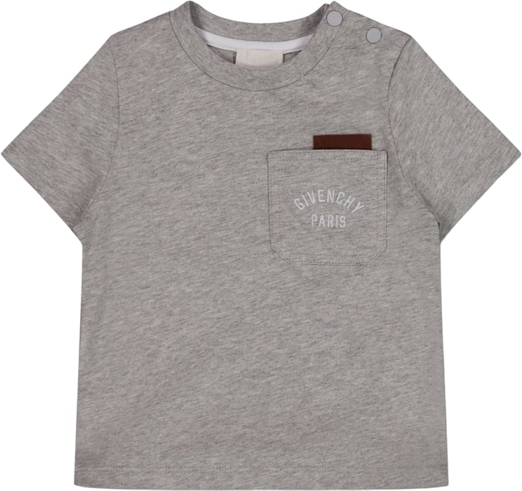 Givenchy Givenchy Baby Jongens T-Shirt In Grijs