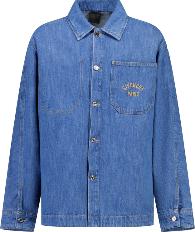Givenchy Givenchy Kinder Jongens Blouse In Blauw