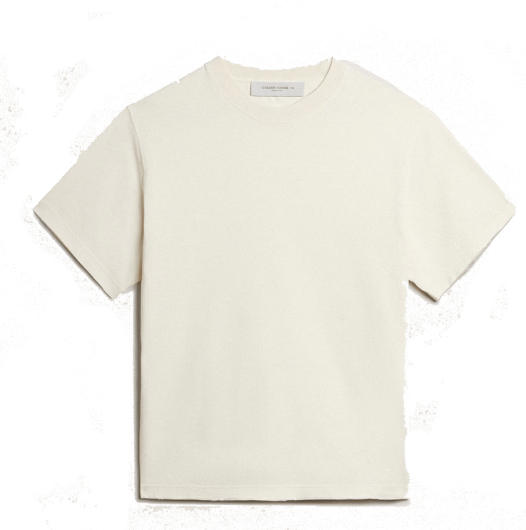 Golden Goose Golden Relaxed T Shirt Grey