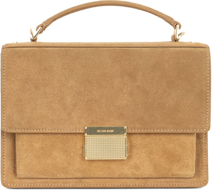 Golden Goose Venezia Bag Camel Suede
