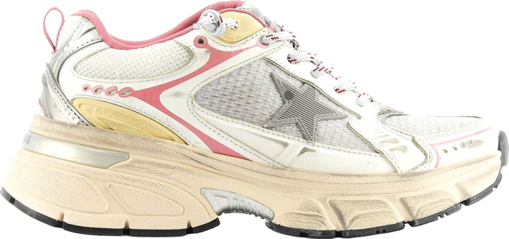 Golden Goose Light Star White/pink