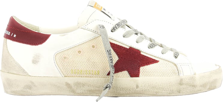 Golden Goose Superstar White Red