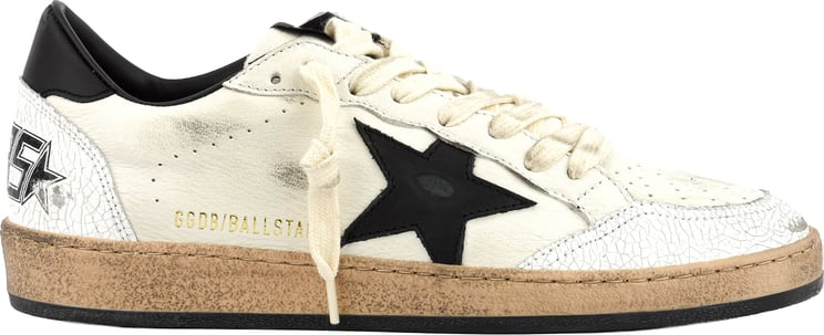 Golden Goose Ballstar White Black