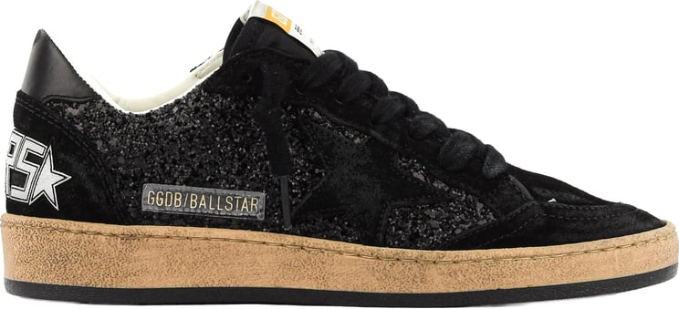 Golden Goose Ballstar Black Suede