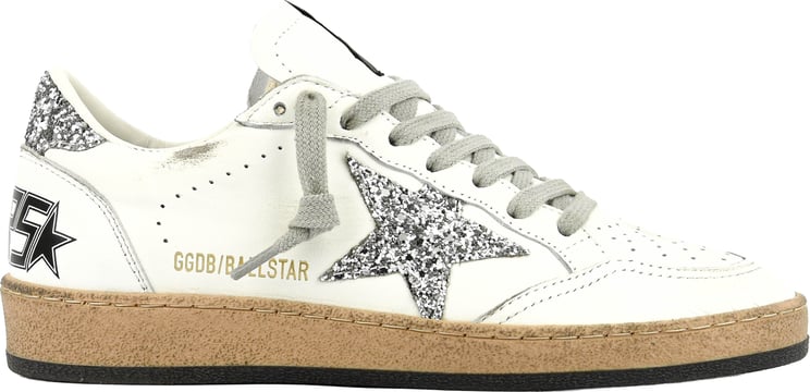 Golden Goose Ballstar White/silver