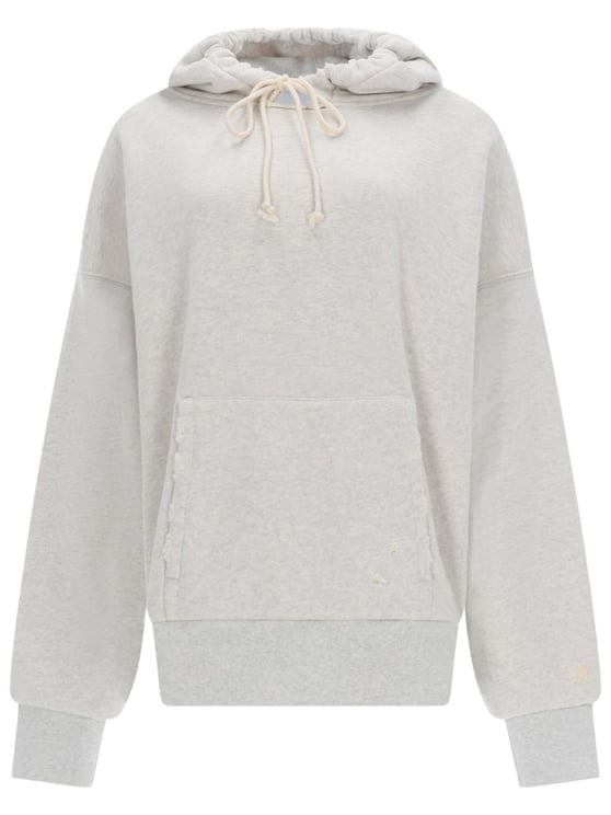 Golden Goose Star Cotton Heathered Oversized Hoodie