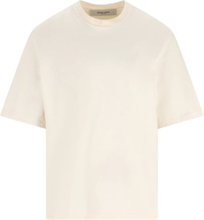 Golden Goose T-Shirts And Polos Heritage White
