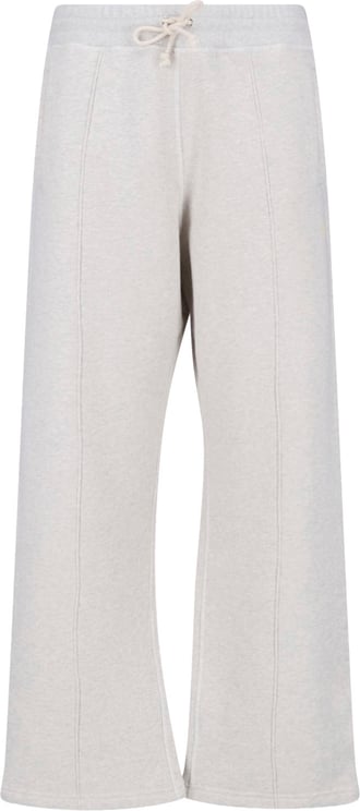 Golden Goose Cropped Wide-Leg Trousers with Drawstring Waistband