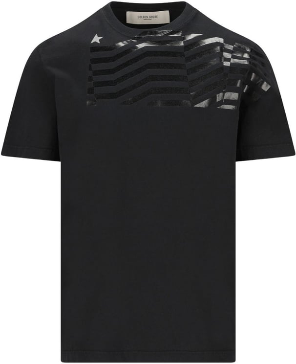 Golden Goose T-Shirts And Polos Nero