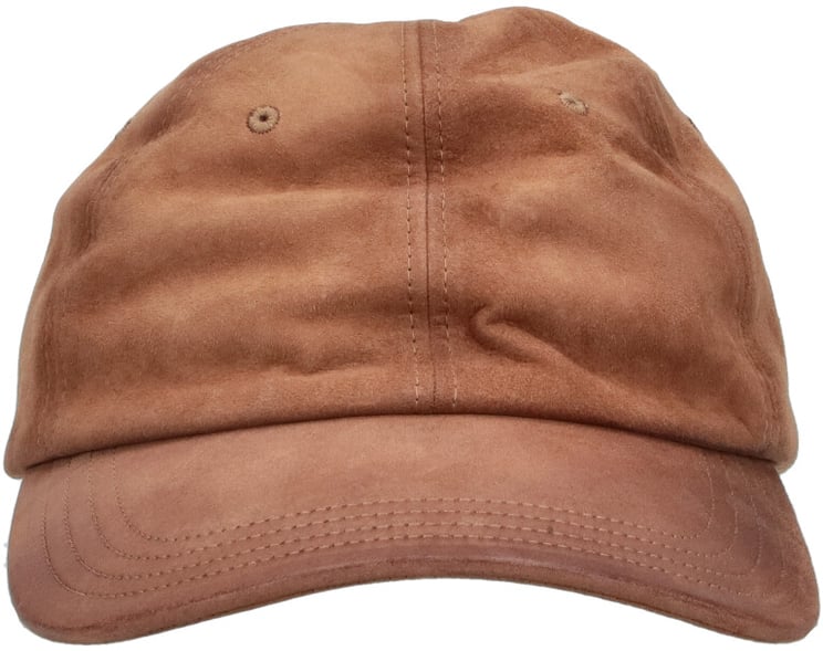 Golden Goose Brown Suede Adjustable Metal Star Hat