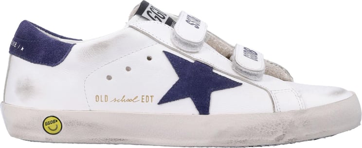 Golden Goose Old School Leather Bianco
