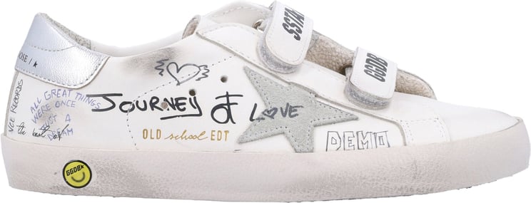 Golden Goose Old School Leather White/Ice