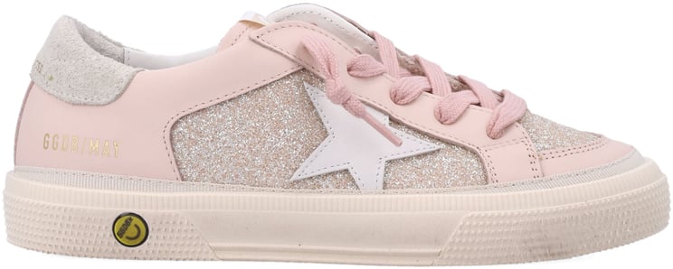 Golden Goose May With Double Quarter Pale Pink/Milk