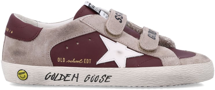 Golden Goose Old School Leather Bordeauxtaupe