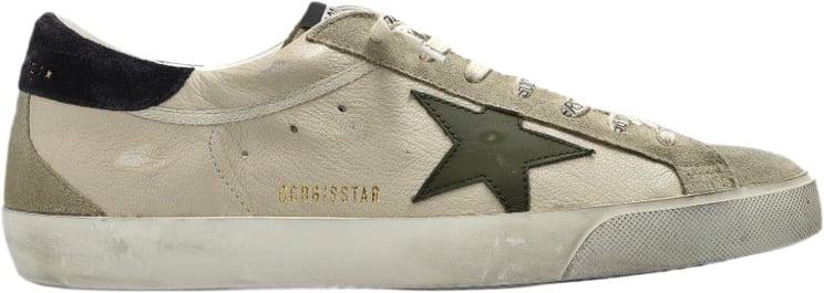 Golden Goose Sneakers Cream/Gren/Dark Blue