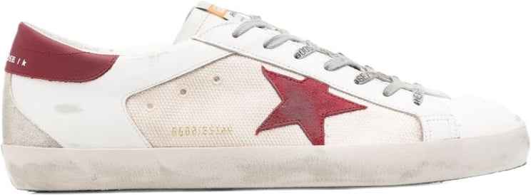 Golden Goose Sneakers Beige/White/Red/Grey