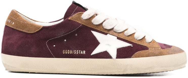 Golden Goose Sneakers Bordeauwhite