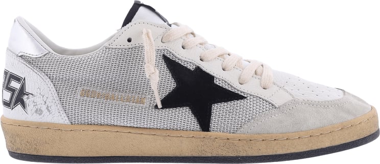 Golden Goose Heren Ball Star Sneaker Wit/Net