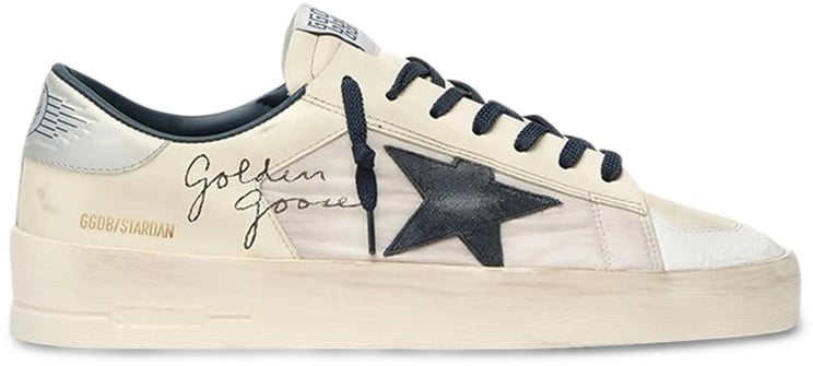 Golden Goose Sneakers Creamblue