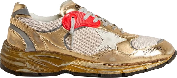 Golden Goose Sneakers Gold/White
