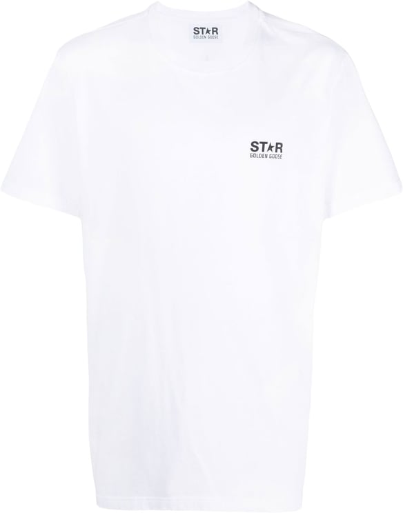 Golden Goose T-Shirts And Polos White / Black