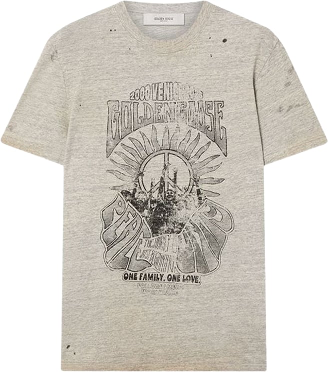 Golden Goose T-Shirts And Polos Grey