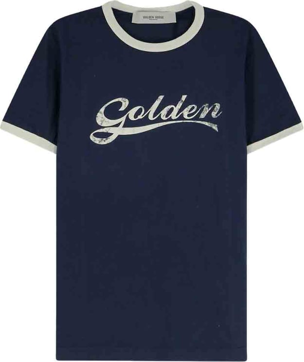 Golden Goose T-Shirts And Polos Navy