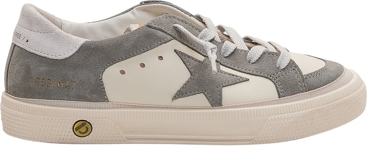 Golden Goose Sneakers May con Inserti a Stella e Lacci