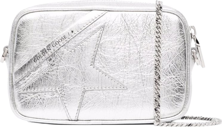 Golden Goose mini star bag wrinkled metallic