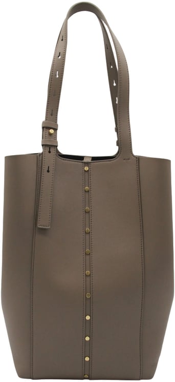 Golden Goose Structured Tote Bag With Metallic Studs