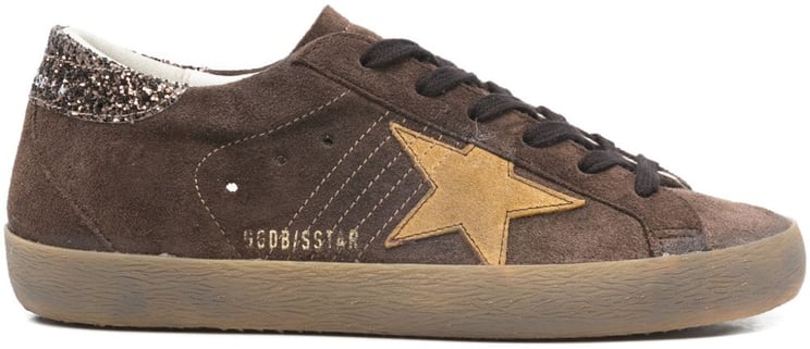 Golden Goose Sneakers Brown Ocra