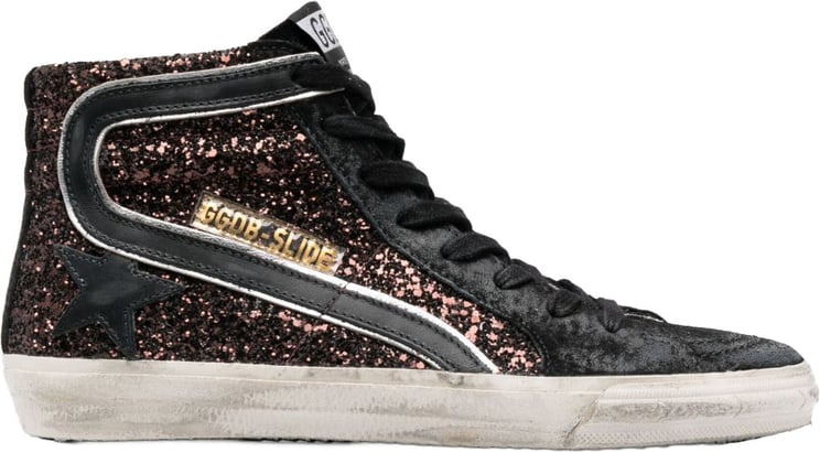 Golden Goose Sneakers Coffee Brown / Black / Silver