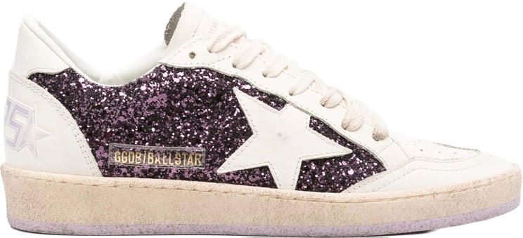 Golden Goose Sneakers Purple / White