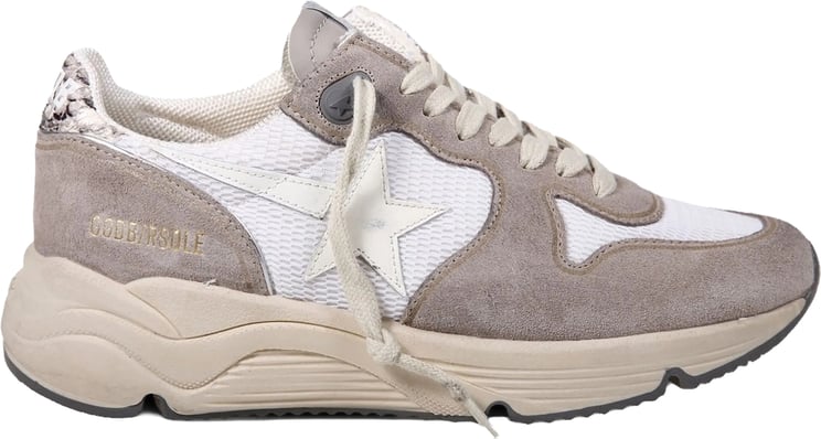 Golden Goose Sneakers Optic White/Grey/Rock Python