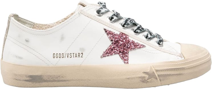 Golden Goose Sneakers White/Burgundy
