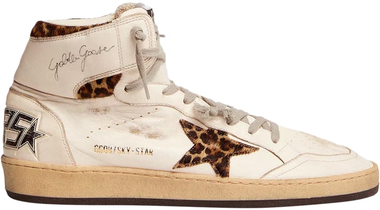 Golden Goose Dames Sky Star Serigraph