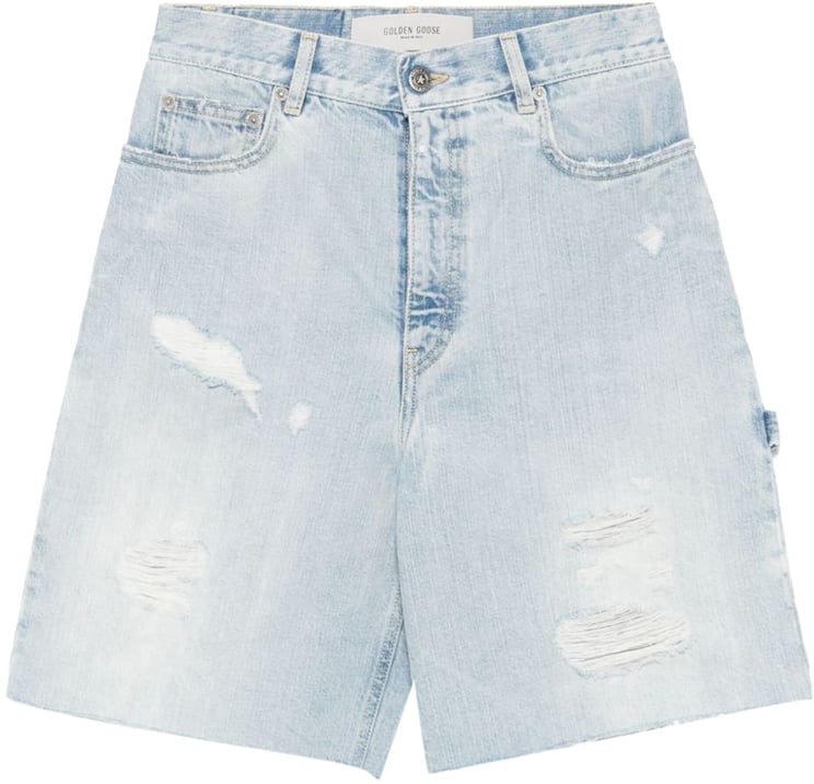 Golden Goose Shorts Cloud Blue
