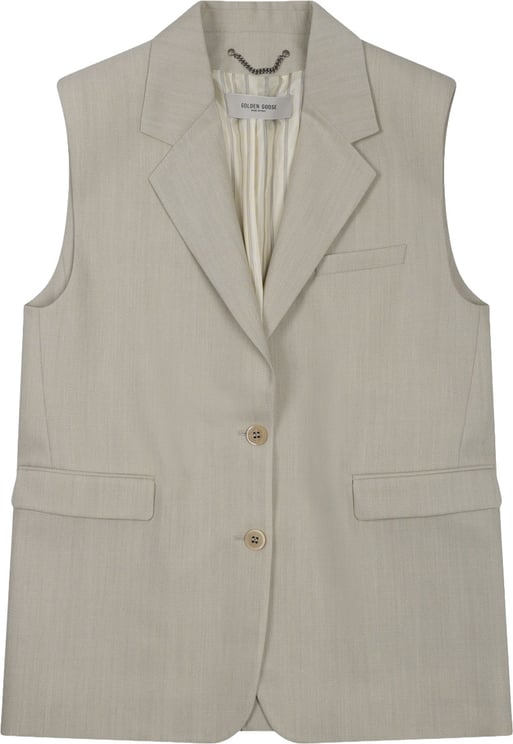 Golden Goose Sleeveless Virgin Wool Vest