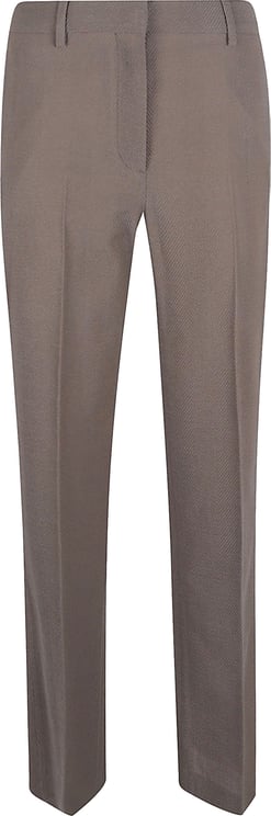 Golden Goose Tailored Straight Leg Trousers with Herringbone Texture