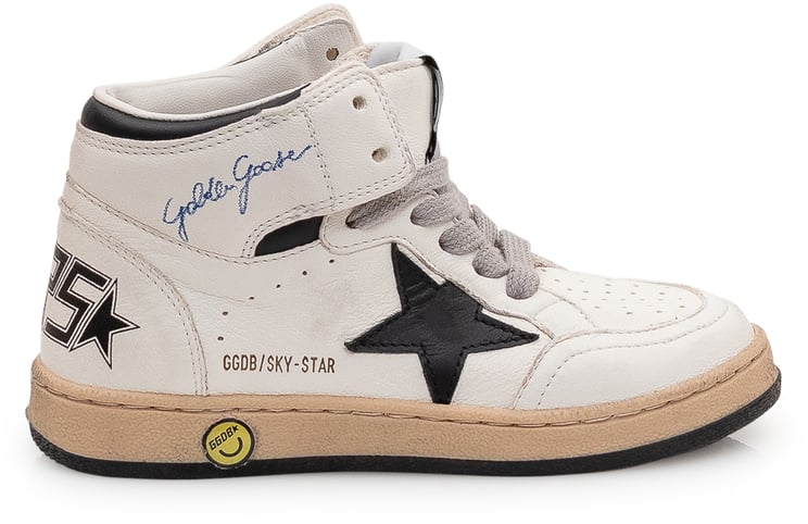 Golden Goose Sneakers Alte Sky Star in Pelle