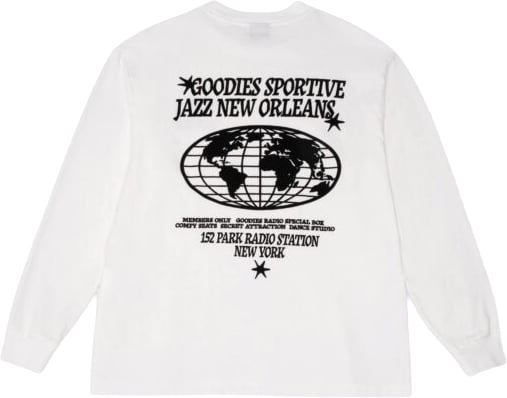 Goodies Sportive Goodies Sportive Radio Station Longsleeve Wit