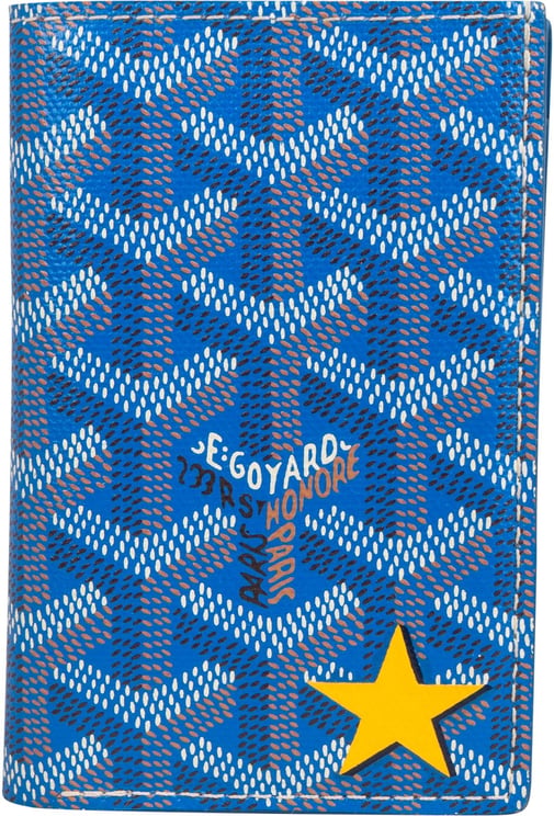 Goyard Goyard Goyardine Monogram Grenelle Star Card Holder