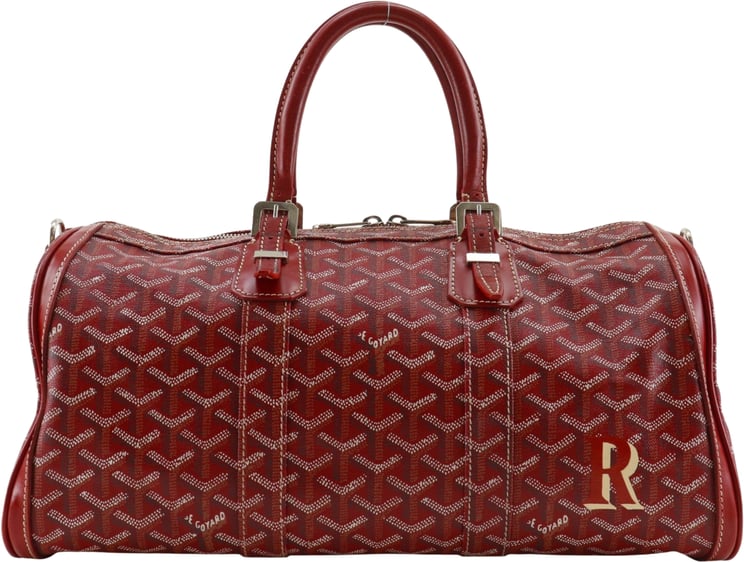 Goyard Goyard Boston Bag Coated Canvas 40