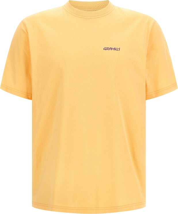 Gramicci Gramicci Orange Cotton T-Shirt