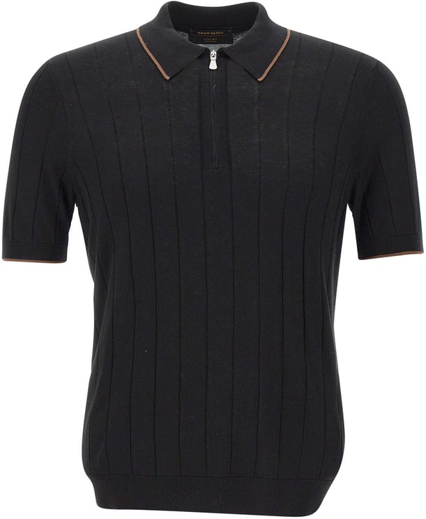 Gran Sasso T-Shirts And Polos Black