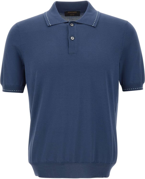 Gran Sasso T-Shirts And Polos Blue