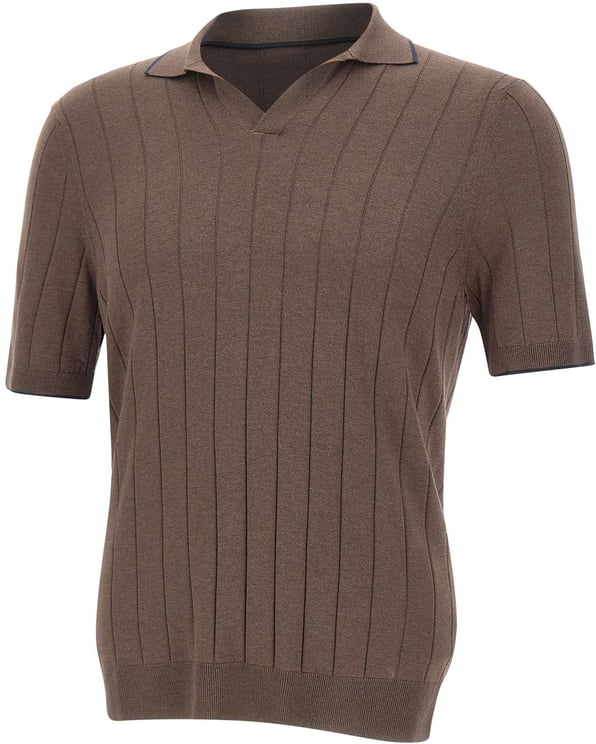Gran Sasso T-Shirts And Polos Brown