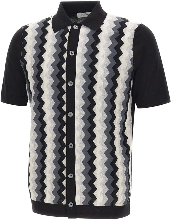 Gran Sasso Shirts Black