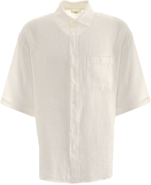 Grifoni Linen shorts sleeve shirt